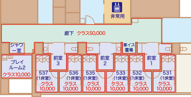 セミクリーン域